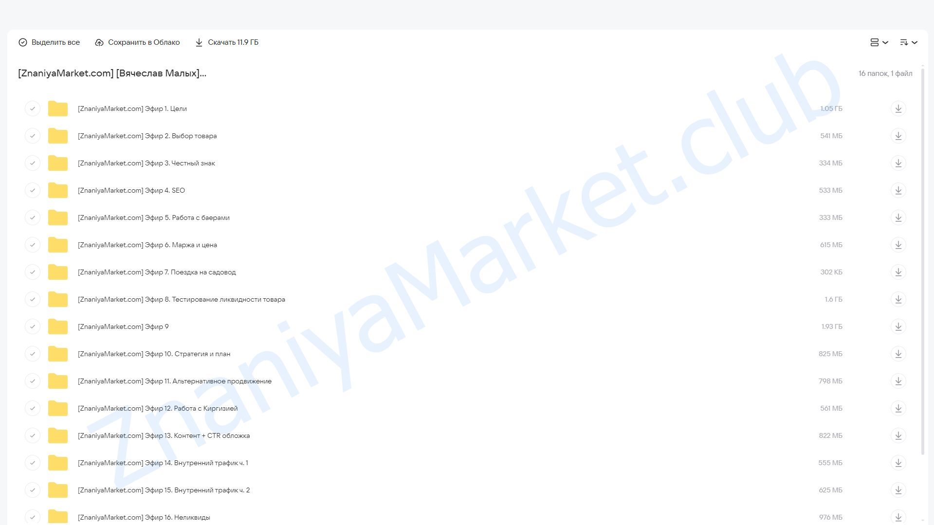 Лагерь Pro-рекламы 4. Тариф Селлер + Сундук пользы (Вячеслав Малых) облако mail, фото 2 из 2.