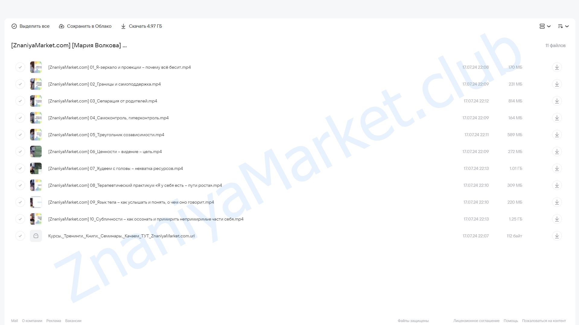 Свобода быть собой (Мария Волкова) облако mail, фото 2 из 2.