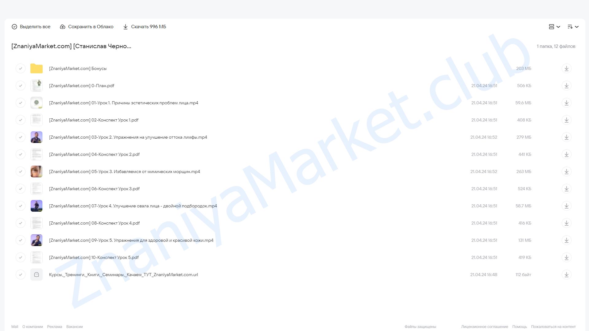 Молодое лицо своими руками (Станислав Черноног) облако mail, фото 2 из 2.