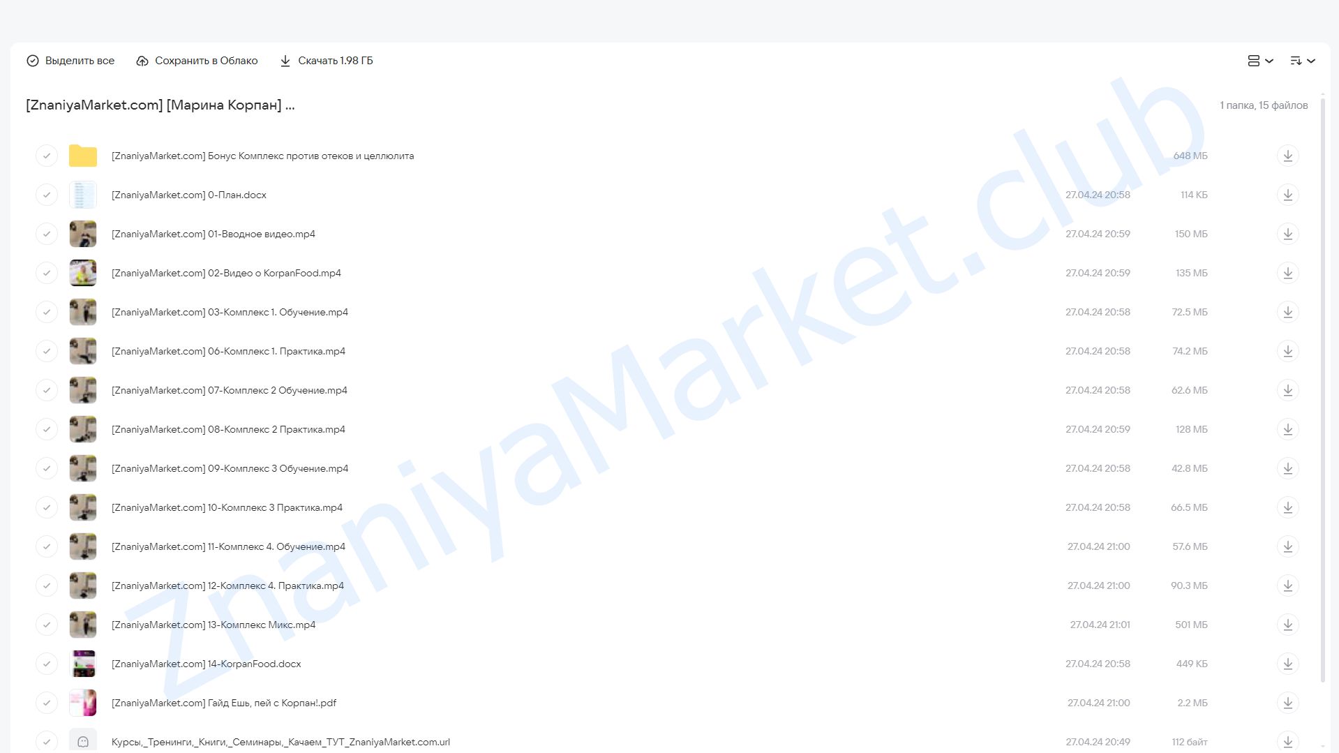 Пресс-Экспресс 2.0 (Марина Корпан) облако mail, фото 2 из 2.