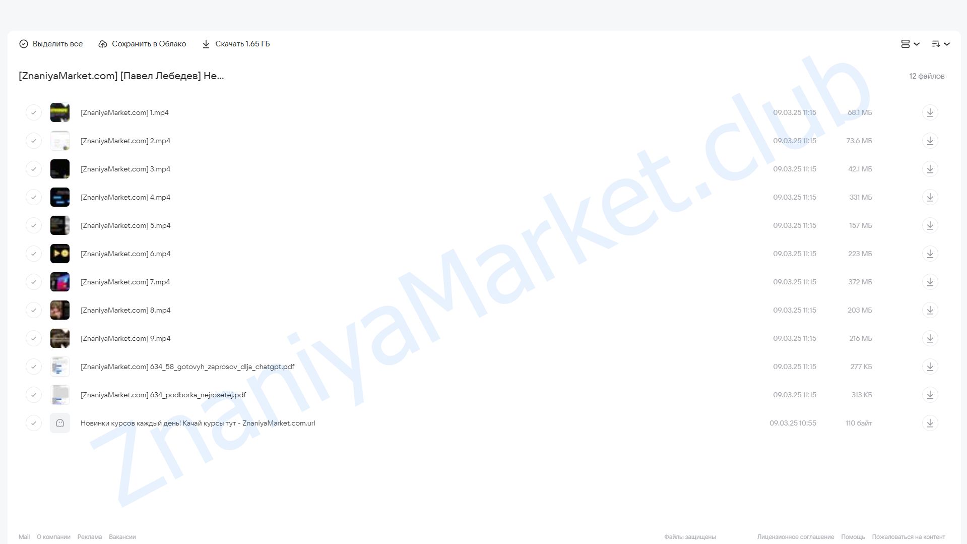 Нейросети от А до Я (Павел Лебедев) облако mail, фото 2 из 2.