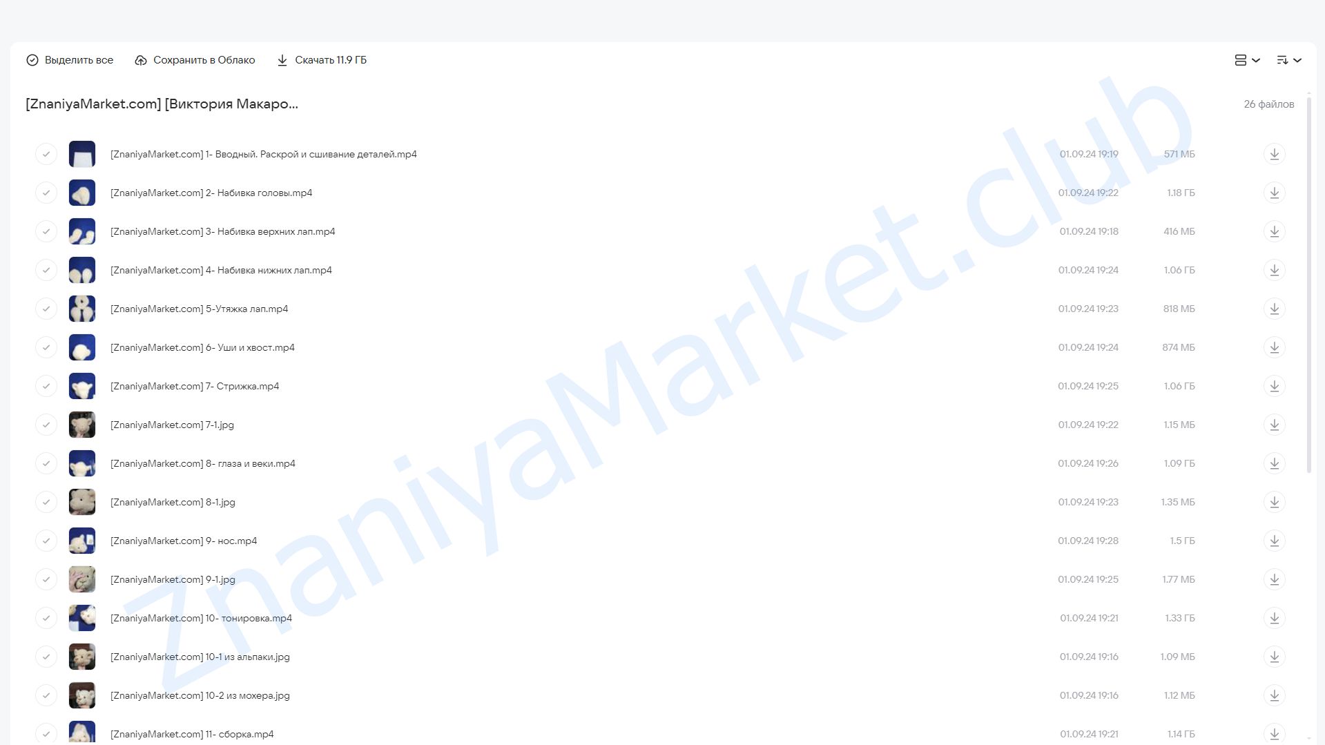 Мишка Benjamin (Виктория Макарова) облако mail, фото 2 из 2.