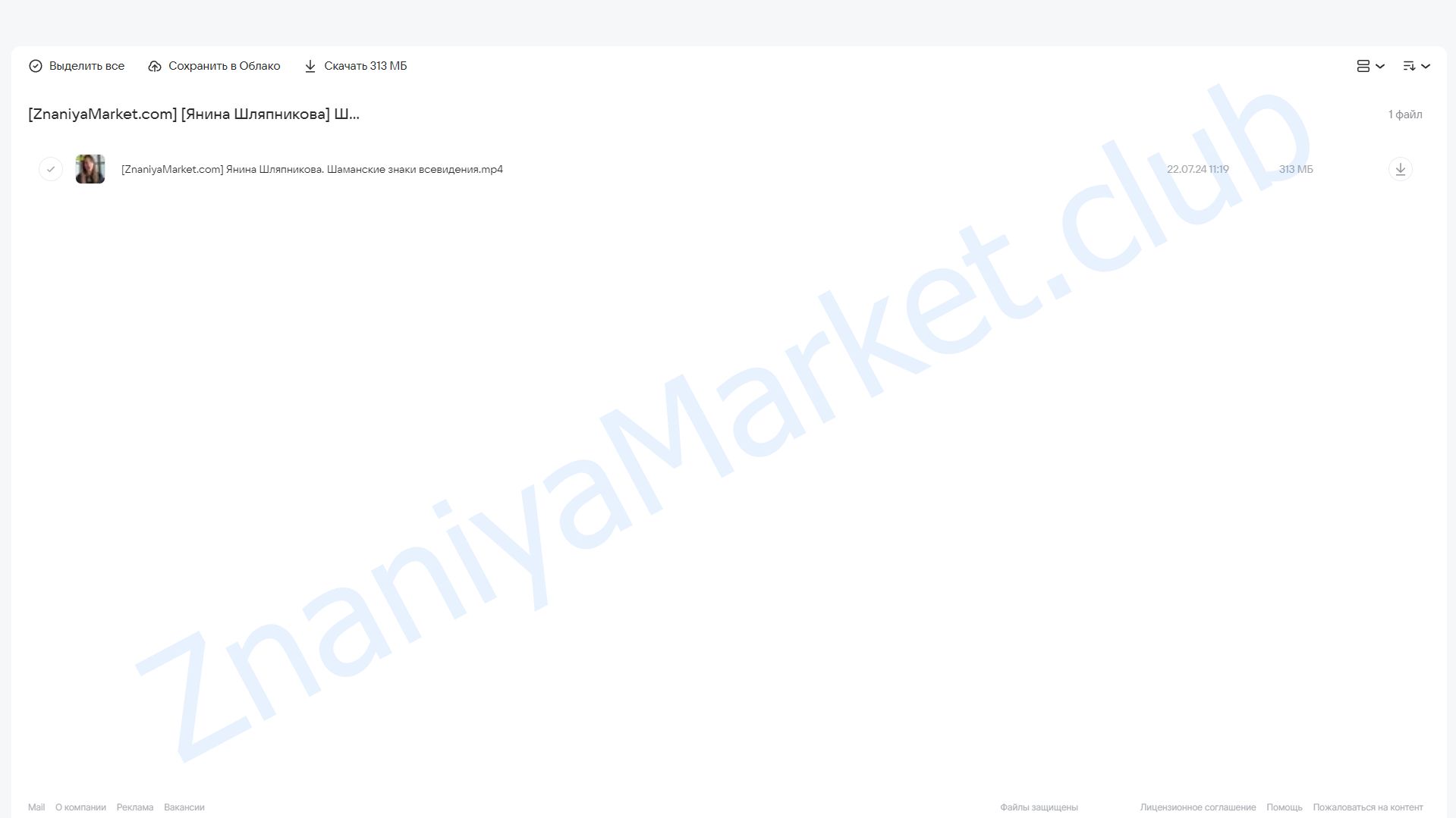 Шаманские знаки всевидения (Янина Шляпникова) облако mail, фото 2 из 2.