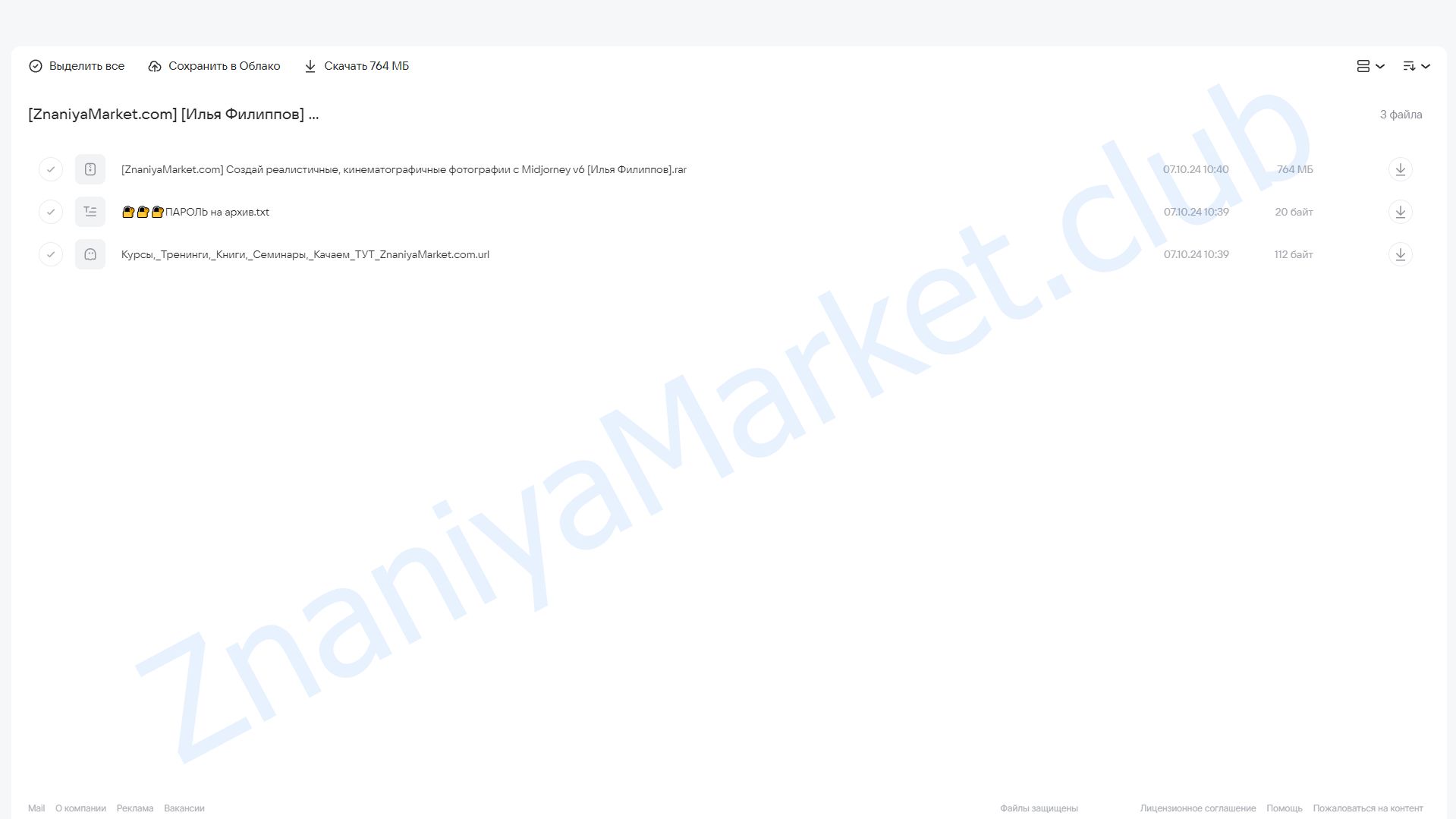 Создай реалистичные, кинематографичные фотографии с Midjorney v6 (Илья Филиппов) облако mail, фото 2 из 2.