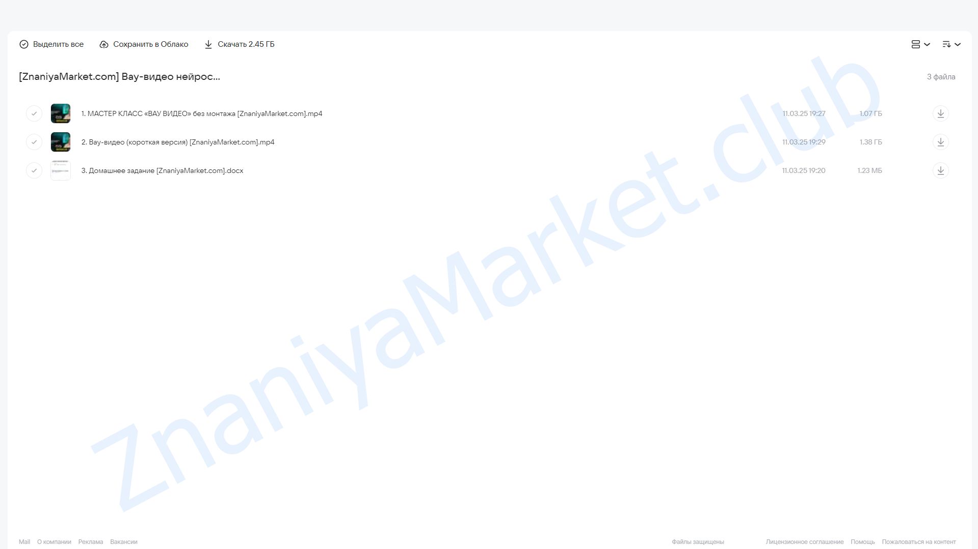 Вау-видео: нейросети + мобильные приложения (Юлия Киселева) облако mail, фото 2 из 2.