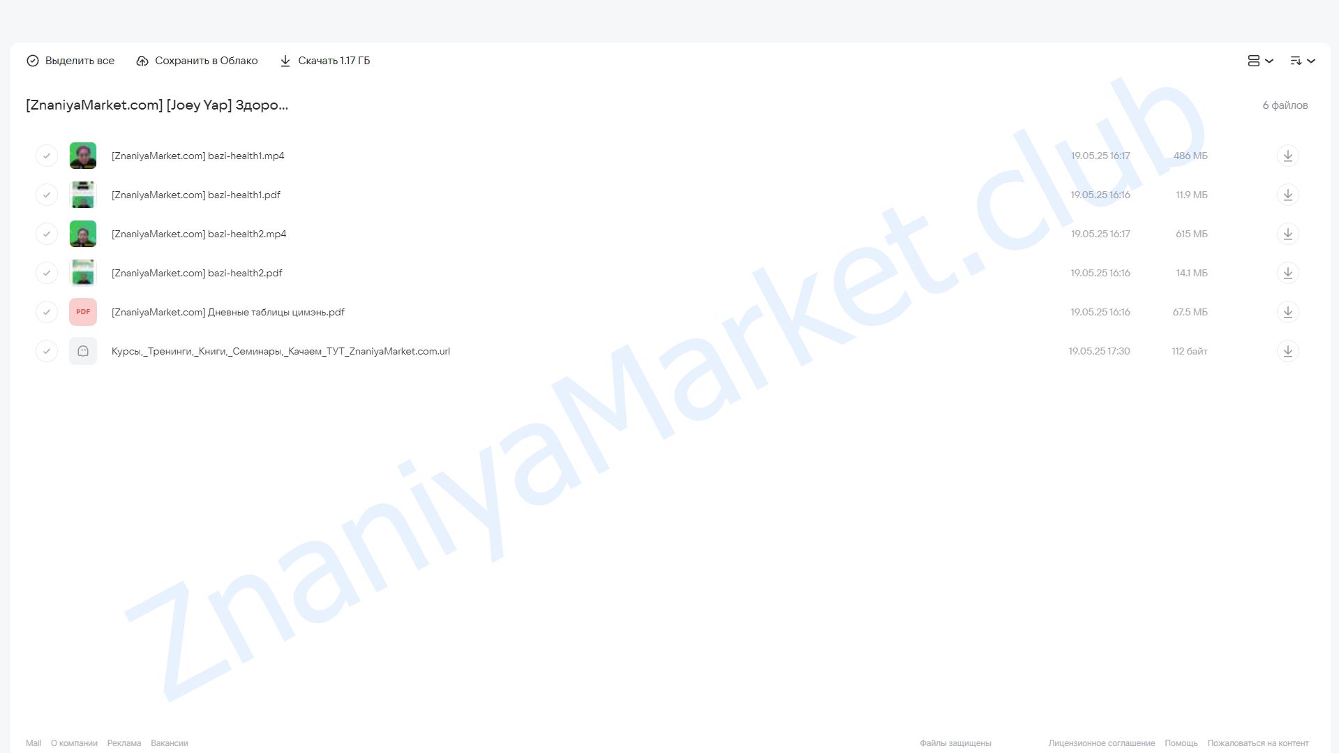 Здоровье по проекту (Joey Yap) облако mail, фото 2 из 2.