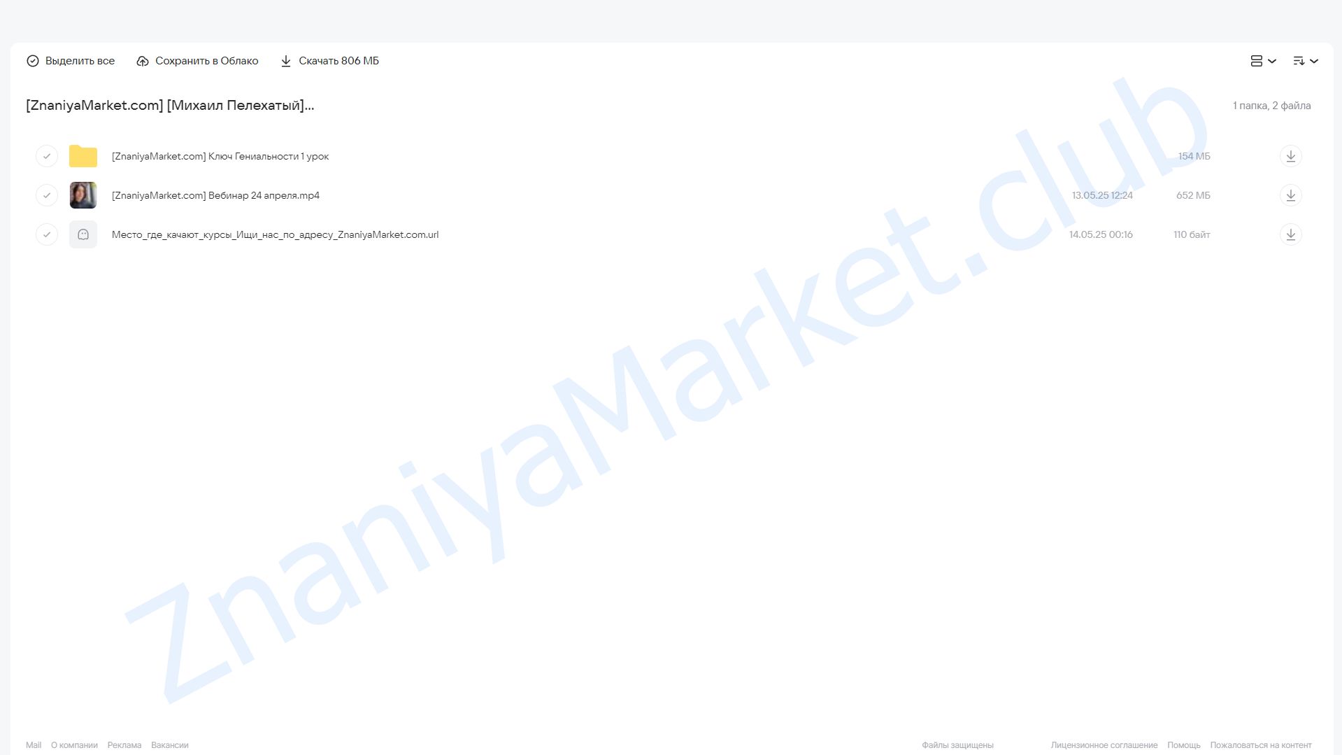 Управление вниманием - управление реальностью (Михаил Пелехатый) облако mail, фото 2 из 2.