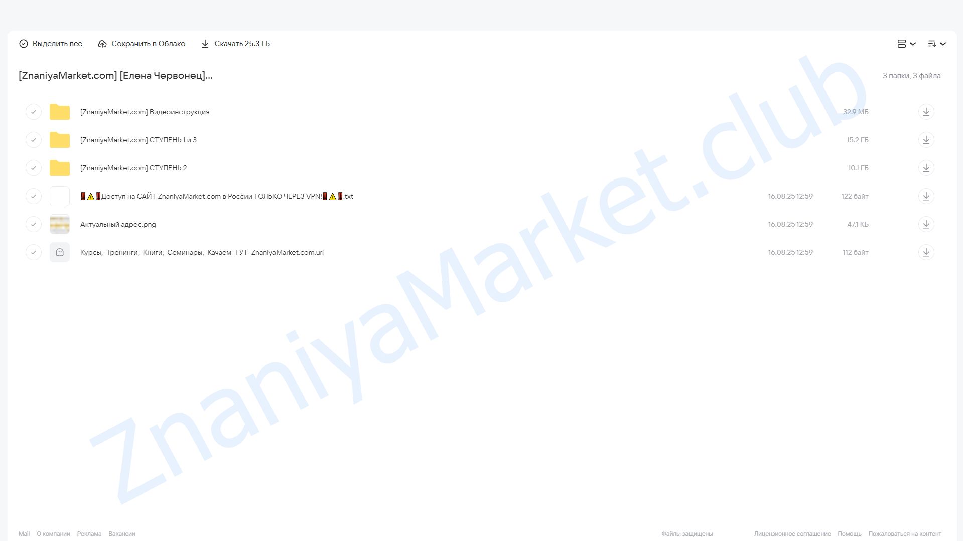 Школа контекстной рекламы. Директолог нарасхват. Тариф Оптимальный. 25 поток (Елена Червонец) облако mail, фото 2 из 2.