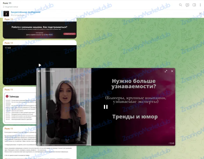 Курс по заработку на reels 11. Тариф VIP (Арина Алекс) файлы курса на  скриншот 3