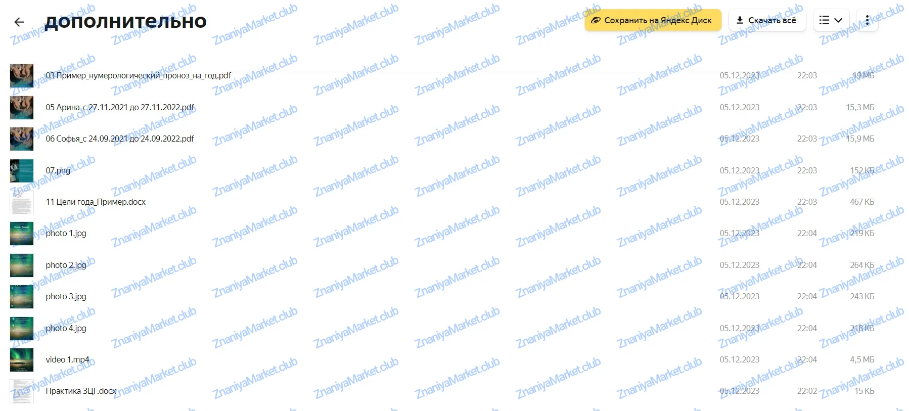 [julee_pomogaet] Матрица Судьбы. Эксклюзивные материалы. Прогностика ‌(Юлия Колесникова) файлы курса на  скриншот 4