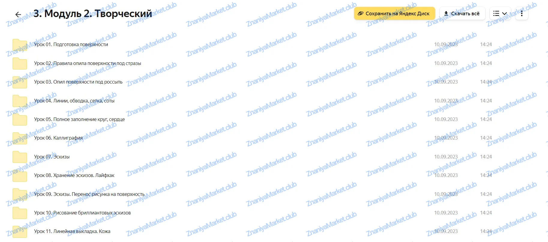 Блестящий курс. Тариф Бизнес (Галина Гулевская) файлы курса на  скриншот 7