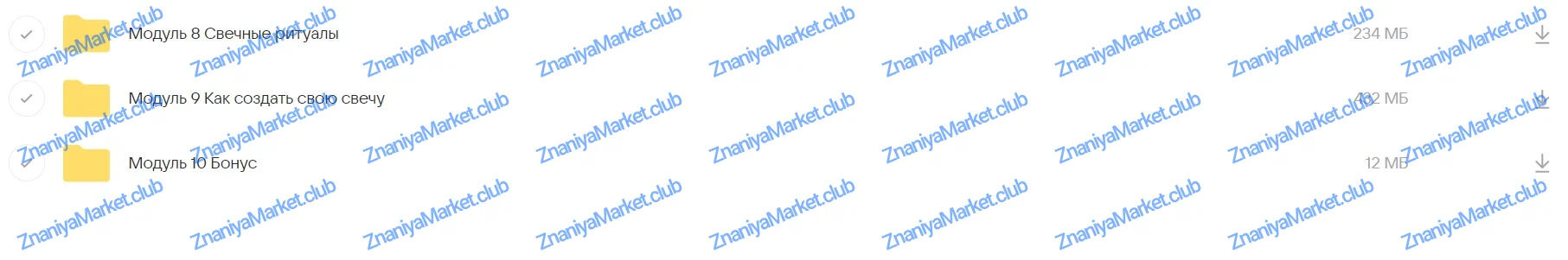 [Город Мастеров Жизни] Полный курс Высшая Свечная Магия (Светлана Цыганова) файлы курса на  скриншот 6