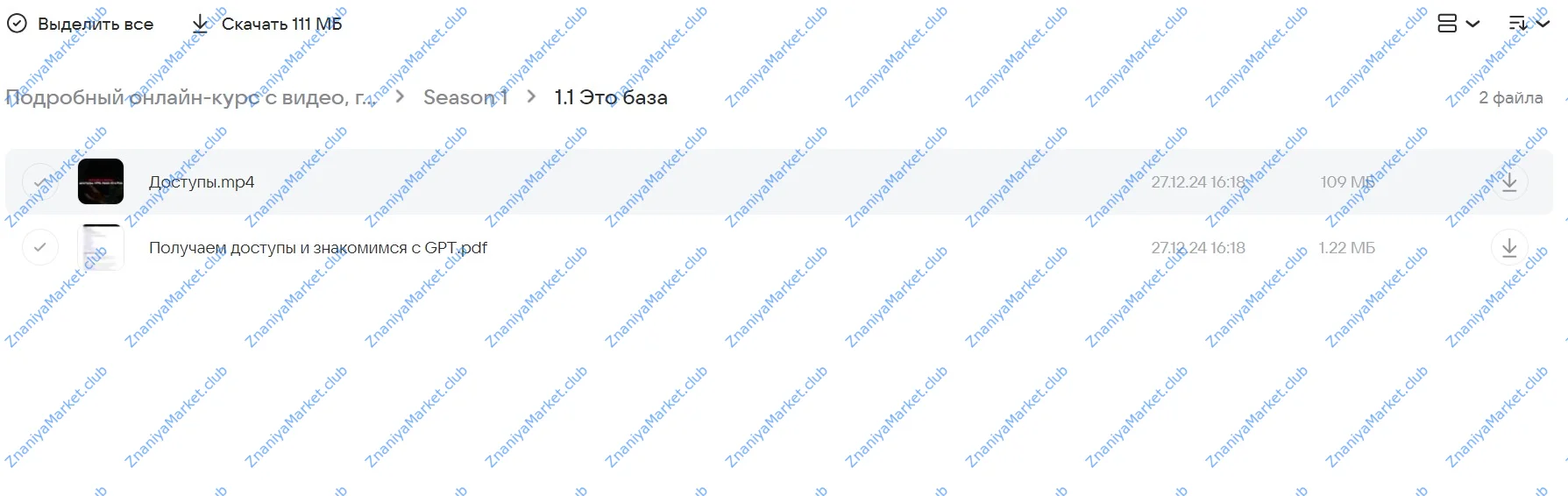 Подробный онлайн-курс с видео, гайдами и кейсами по ChatGPT и Midjourney новичкам и нет. Тариф Полный курс для любого (Алексей Хахунов) файлы курса на облаке скриншот 7