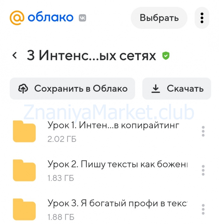 3 кита маркетинга: целевая аудитория, триггеры, контент (Юлия Родочинская) скрин на облаке, фото 2 из 2.