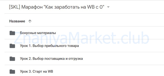 [Product Seller] Марафон «Как заработать на Wildberries с нуля 150 000 руб. чистыми в кризис». Тариф «Максимум пользы» (Эльвира Воробьева) скрин на облаке, фото 2 из 2.
