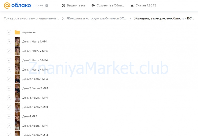 Три курса вместе по специальной цене (Вероника Хацкевич) скрин на облаке, фото 2 из 2.