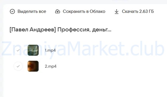 [LabLife] Профессия, деньги и высшее Я. Тариф Общий (Павел Андреев) скрин на облаке, фото 2 из 2.