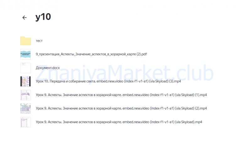 Хорарная астрология. Тариф Базовый (Лиза Васина, Дарья Гущина) скрин на облаке, фото 2 из 2.