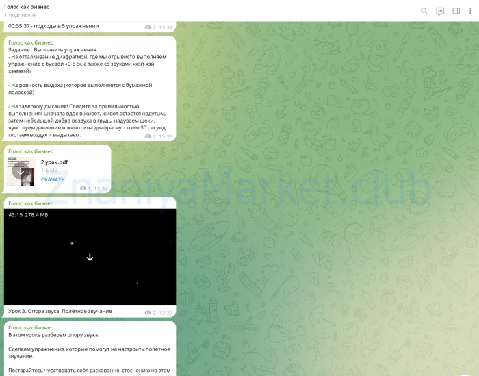 Голос, как бизнес инструмент. Тариф Могу всё сам (Александра Волкова) скрин на облаке, фото 2 из 2.