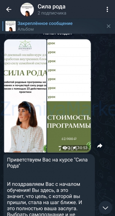 Сила рода (Дарья Мэджик) скрин на облаке, фото 2 из 2.