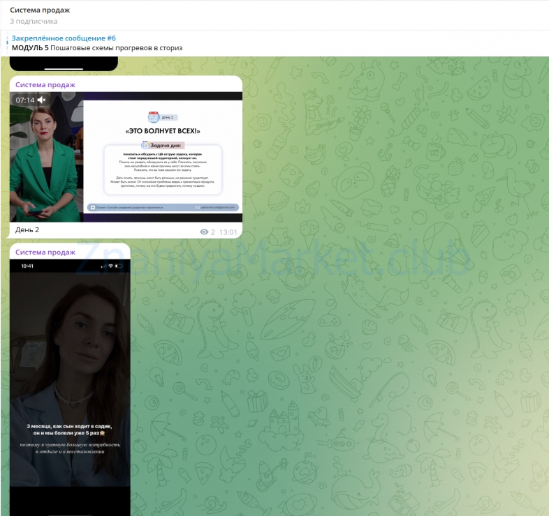Система продаж. Тариф С наставником (Маргарита Былинина) скрин на облаке, фото 2 из 2.