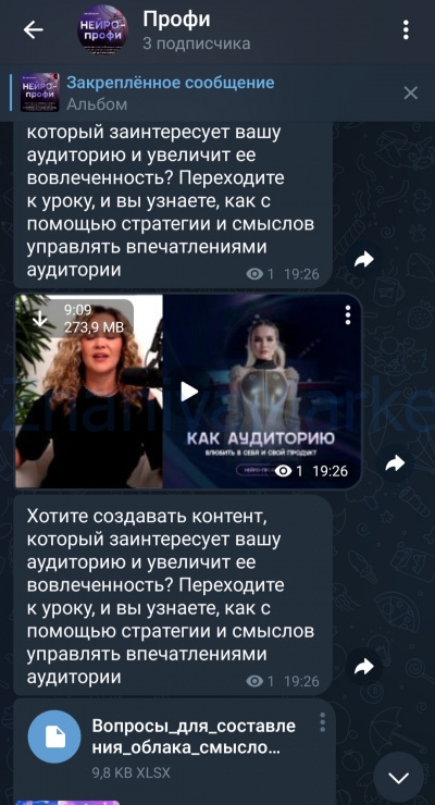 [Julia Marketing] Нейро профи. Тариф Нейро масштаб (Юлия Родочинская) скрин на облаке, фото 2 из 2.