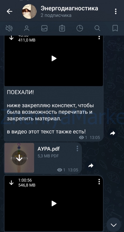Энергодиагностика. Тариф Base (Анна Черкасова) скрин на облаке, фото 2 из 2.