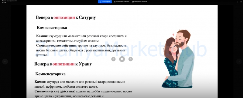 Астрокоррекция личной жизни (Юлия Полунина) скрин на облаке, фото 2 из 2.