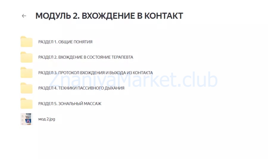 Дорогостоящий массаж 2.0. Тариф Самостоятельно (Станислав Черноног) скрин на облаке, фото 2 из 2.