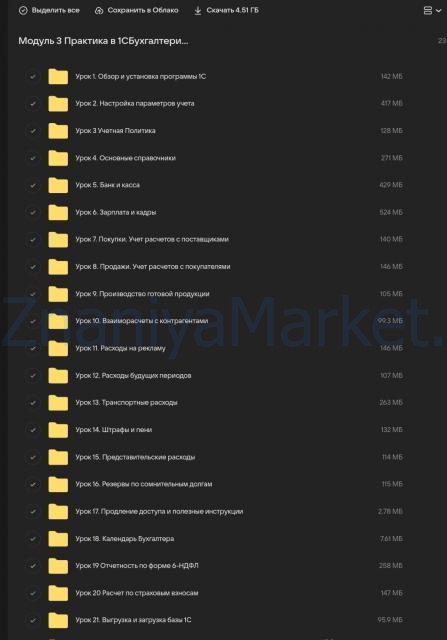 [YES Академия] Специалист по бухгалтерскому учету. Поток 29. Пакет Предприниматель (Татьяна Себелева) скрин на облаке, фото 2 из 2.