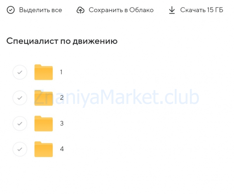 [Академия МЕЛ] Обучение на специалиста по движению. Тариф Премиум 2024 (Ольга Мелякова) скрин на облаке, фото 2 из 2.