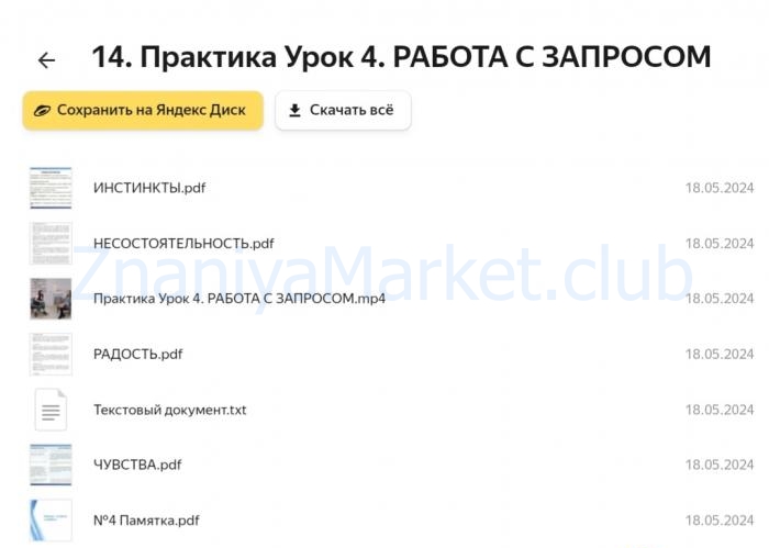 Метод PWS. Тариф Интегратор (Елена Вайс) скрин на облаке, фото 2 из 2.