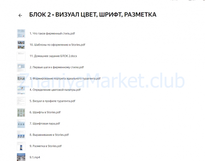 Упаковка турагента. Тариф Супериор (Елена Соболь) скрин на облаке, фото 2 из 2.