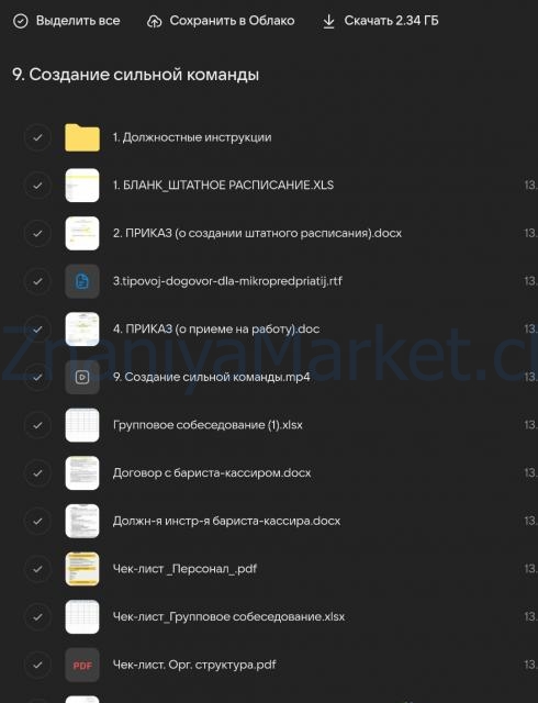 [Школа вкусного бизнеса] Вкусный бизнес с нуля 2024. Тариф Запуск (Александра Афанасьева) скрин на облаке, фото 2 из 2.