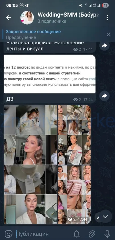 Wedding+SMM. Тариф Самостоятельный (Софья Бабурина) скрин на облаке, фото 2 из 2.