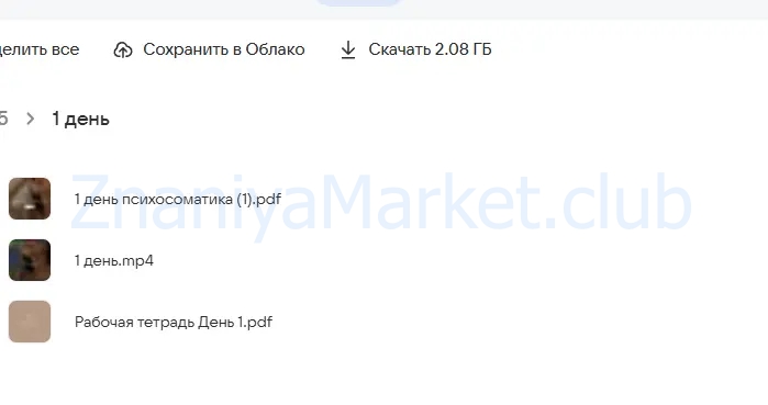 Интенсив для психологов по взрослой психосоматике (Ольга Берг) скрин на облаке, фото 2 из 2.
