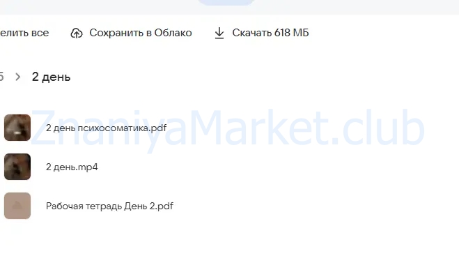 Интенсив для психологов по взрослой психосоматике (Ольга Берг) скрин на облаке, фото 2 из 2.