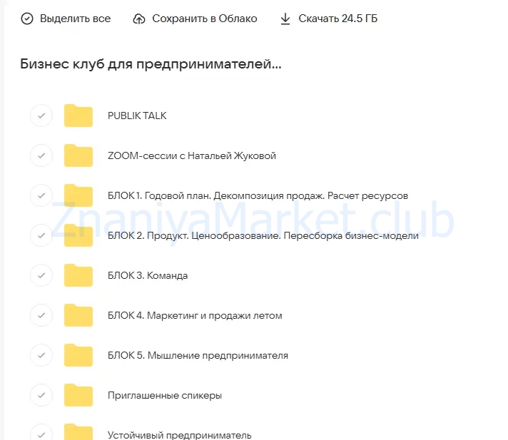 Бизнес клуб для предпринимателей PODREZ Community (Ирина Подрез) скрин на облаке, фото 2 из 2.